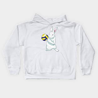 Rabbit Volleyball Kids Hoodie